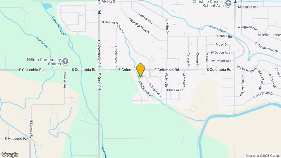 7916 S Rafael Way Map and Location Details