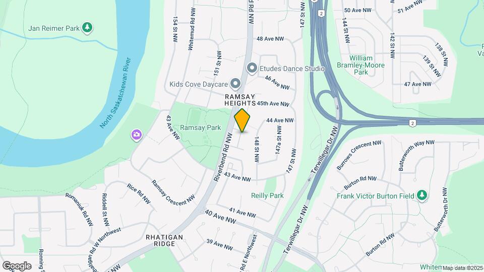 4403 Riverbend Rd NW Map and Location Details