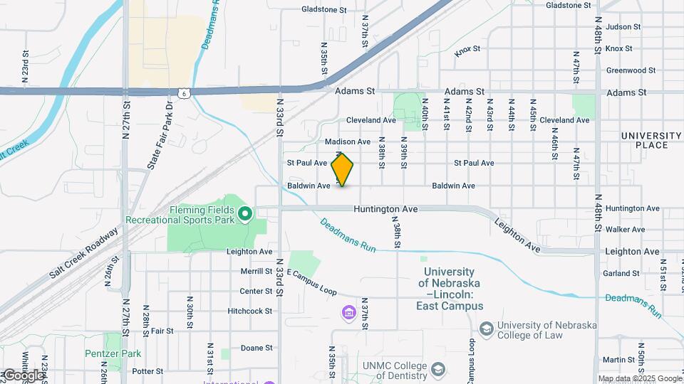 East Campus Four Plex Map and Location Details