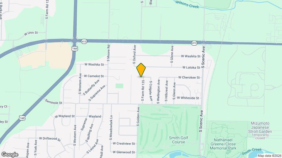 2025 S Golden Ave Map and Location Details