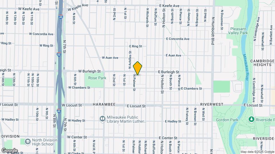 3056 N Palmer St Map and Location Details