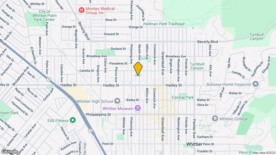 6327 Newlin Ave Map and Location Details