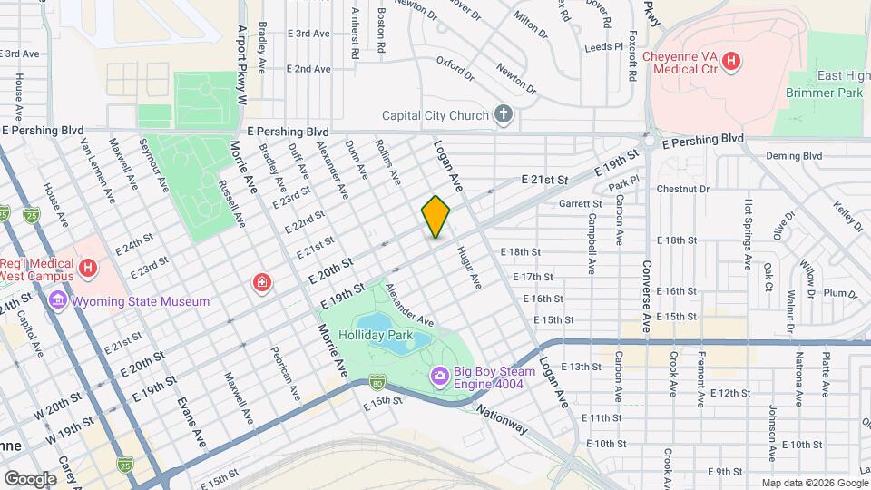 1504 E 19th St, Unit 1504 E 19th St Mapa y Detalles de la Ubicación