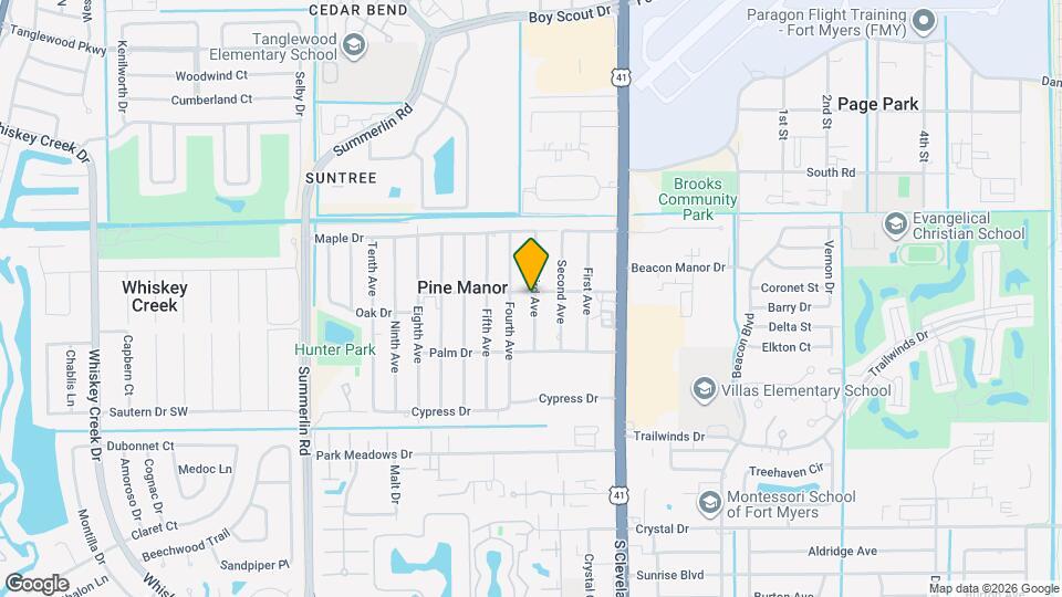 5504 Third Avenue, Unit B Garage Map and Location Details