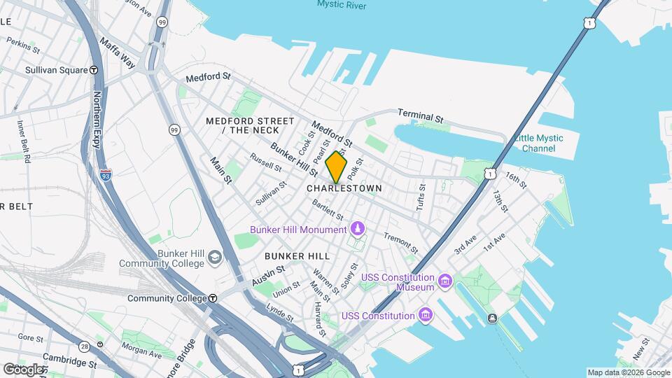 89 Green St Map and Location Details