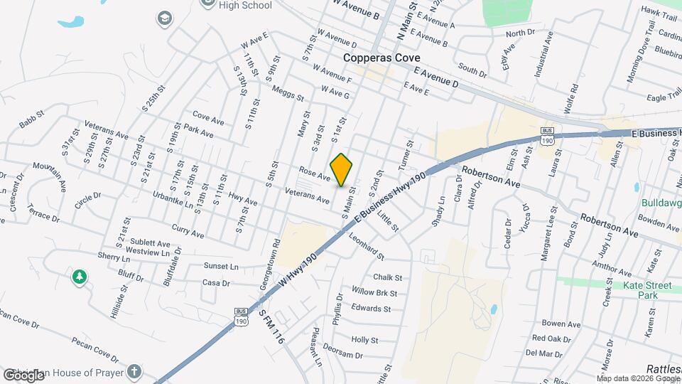 505 Veterans Ave Mapa y Detalles de la Ubicación