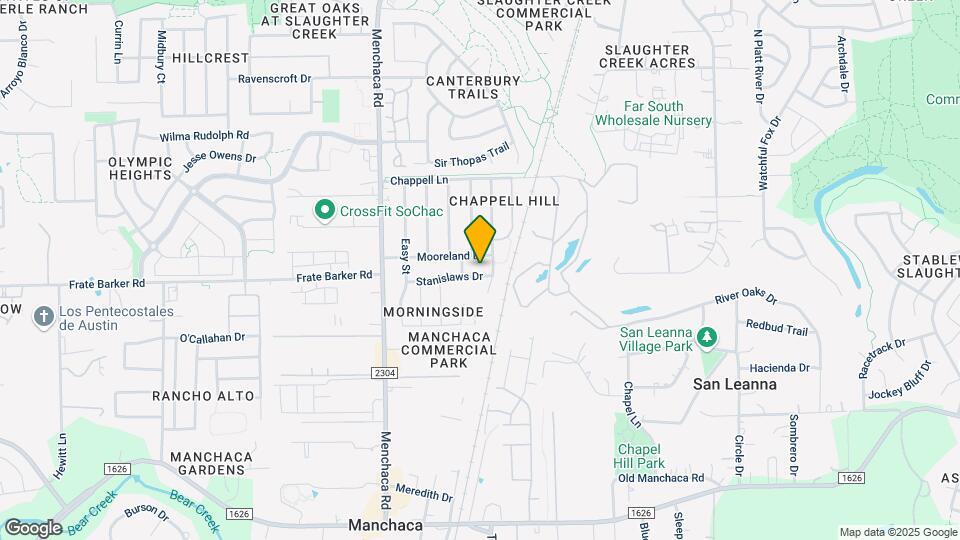 1106 Stanislaws Dr Map and Location Details