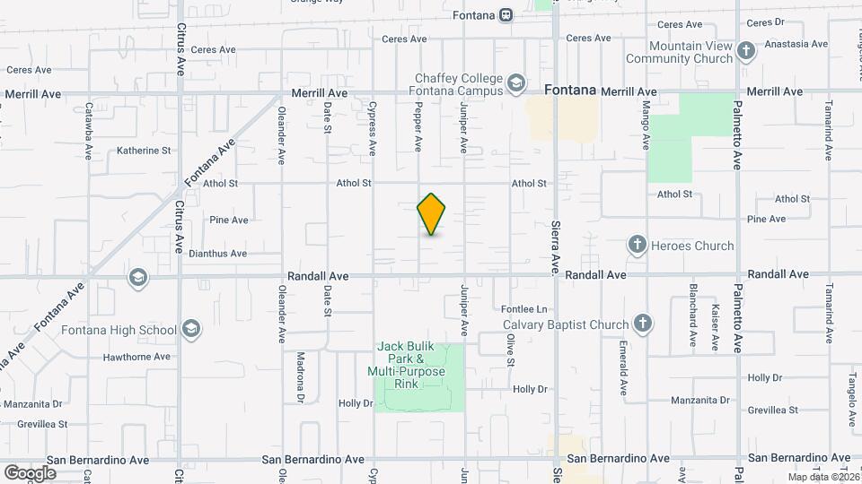 16628 Atlas Ln Map and Location Details