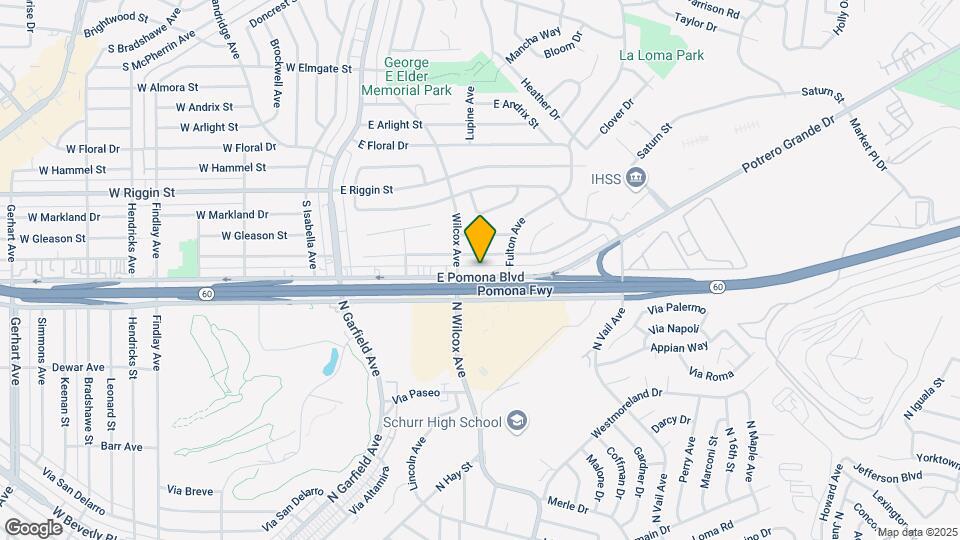 325 E Pomona Blvd Mapa y Detalles de la Ubicación