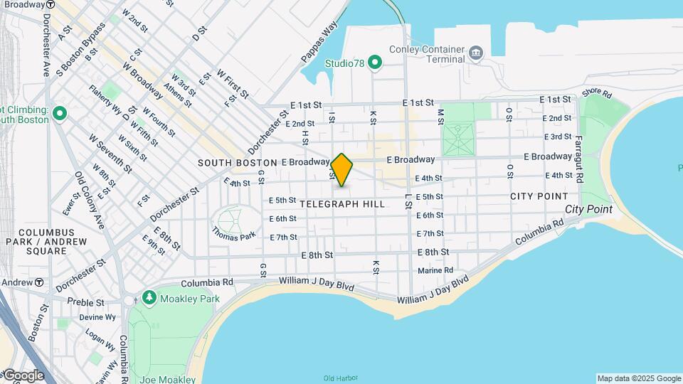 526 E 5th St Map and Location Details