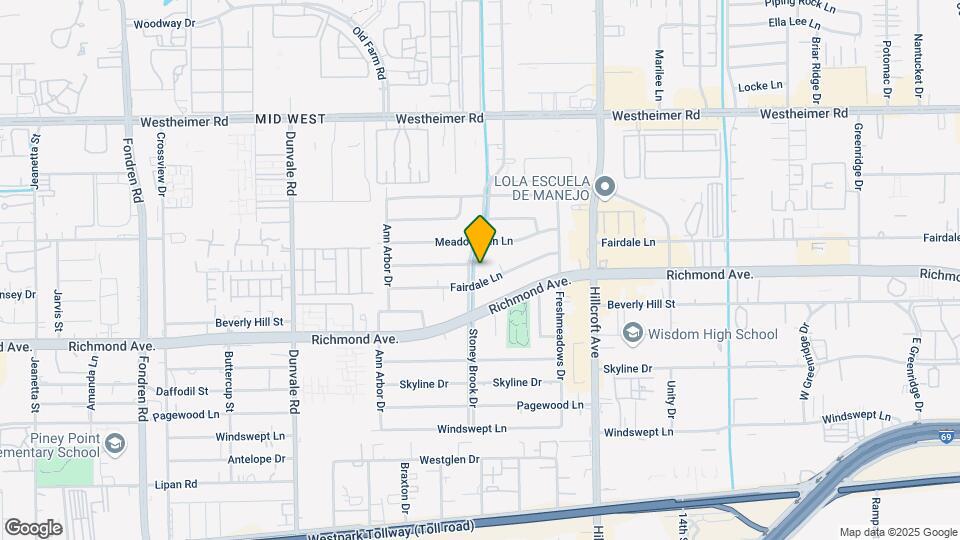 3019 Stoney Brook Dr Map and Location Details