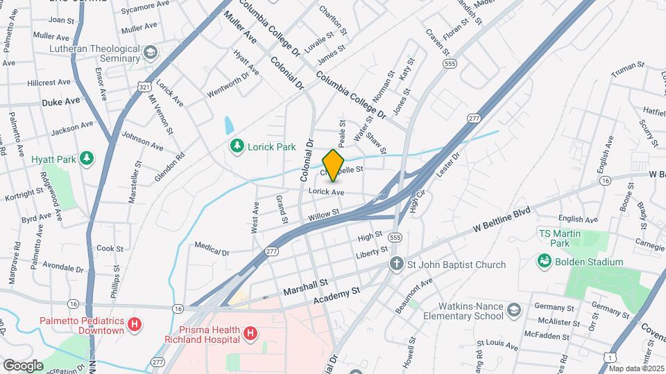 2225 Lorick Ave Map and Location Details