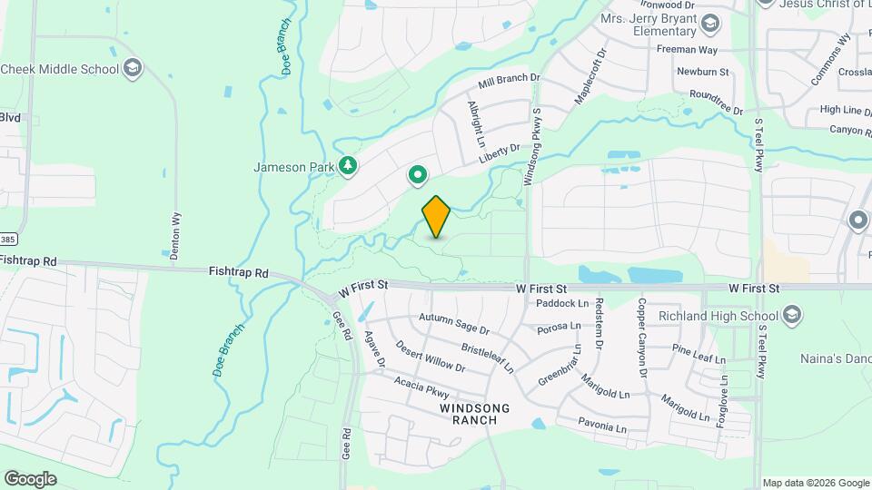 4550 Honeyvine Ln Mapa y Detalles de la Ubicación
