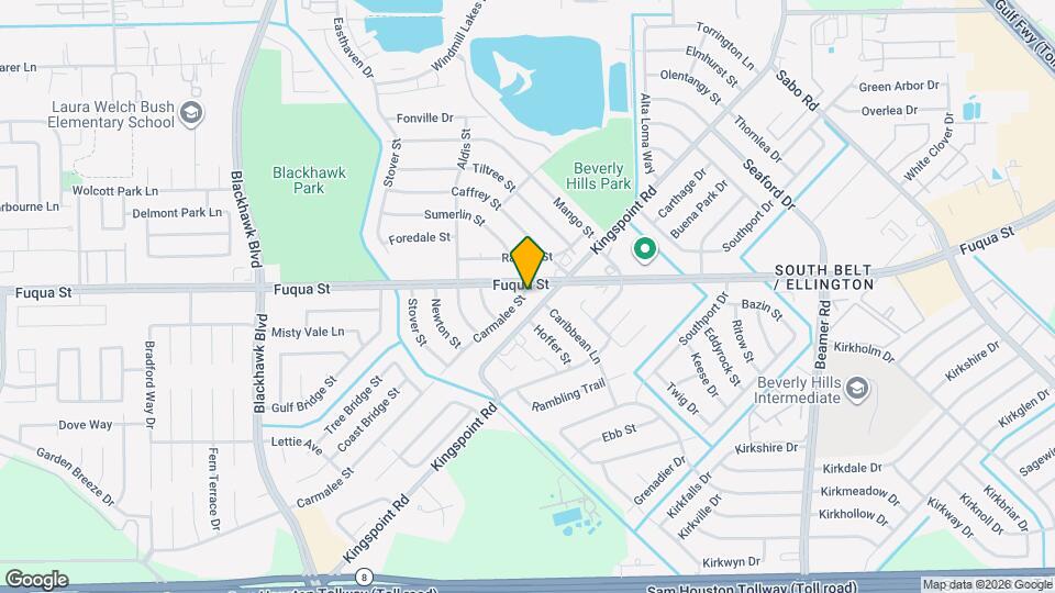 9922 Carmalee St Map and Location Details