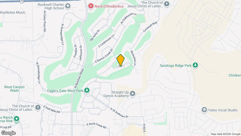 8655 N Oakridge Aly Mapa y Detalles de la Ubicación