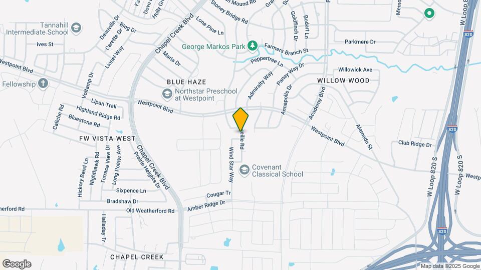 1300 Wind Star Way Map and Location Details