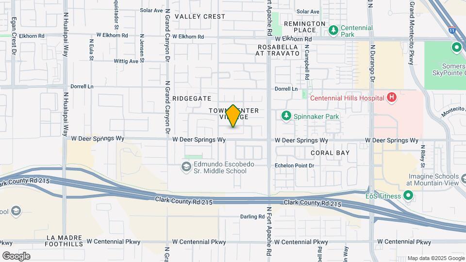 9316 Grassy Butte Ct Map and Location Details