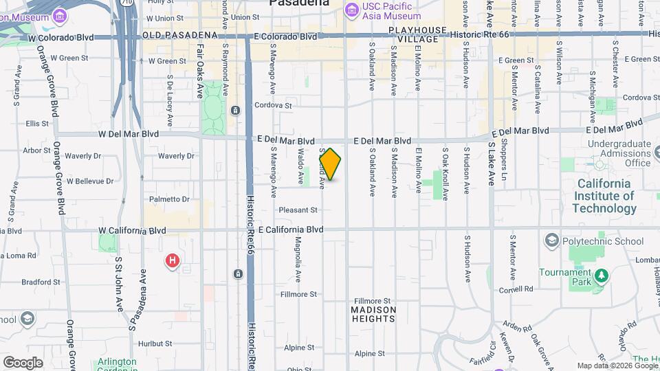 444 S Euclid Ave Mapa y Detalles de la Ubicación