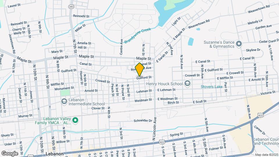 56 Guilford St Map and Location Details