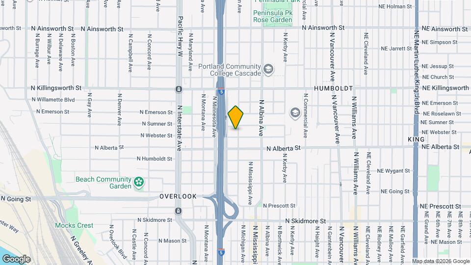 5115 N Michigan Ave Map and Location Details