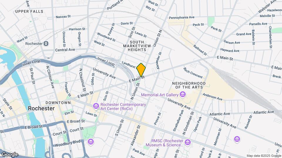 192 N Union St Map and Location Details