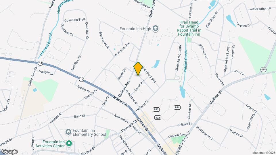 205 Thackston St Map and Location Details