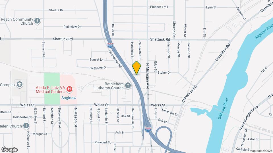 2875 Schaeffer St Map and Location Details
