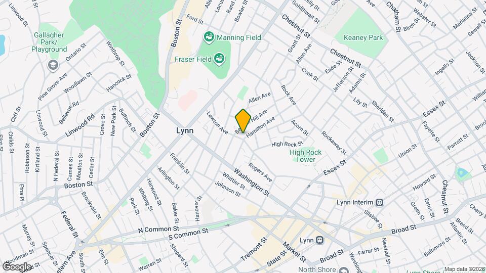 50 Hamilton Ave Mapa y Detalles de la Ubicación