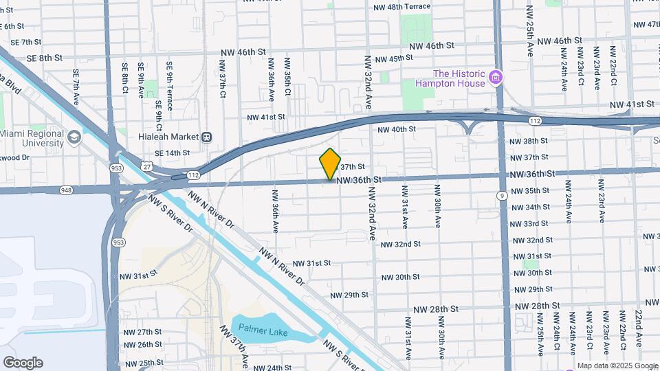 3330 NW 36th St Map and Location Details