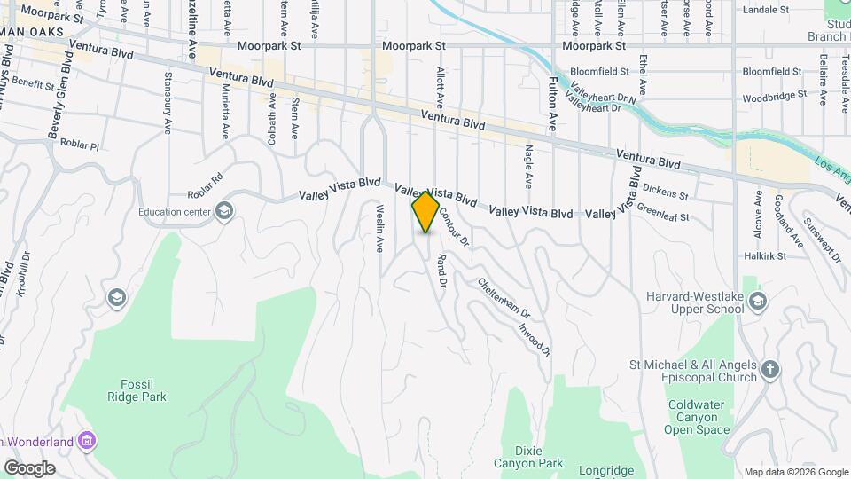 13563 Contour Dr Map and Location Details