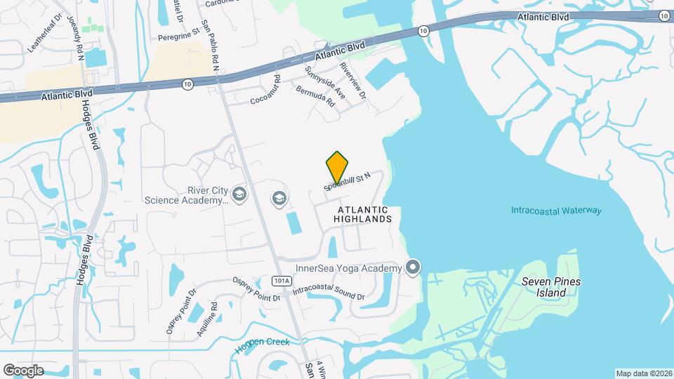 13948 Spoonbill St N Map and Location Details