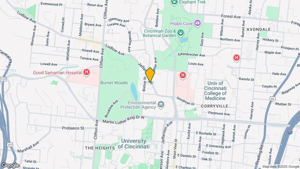3227 Jefferson Ave Mapa y Detalles de la Ubicación