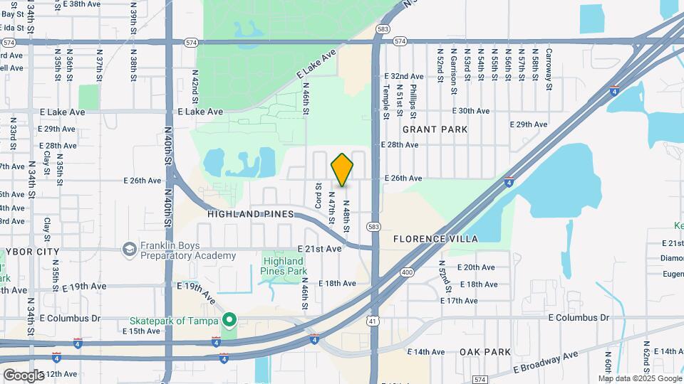 3216 N 48th St Map and Location Details