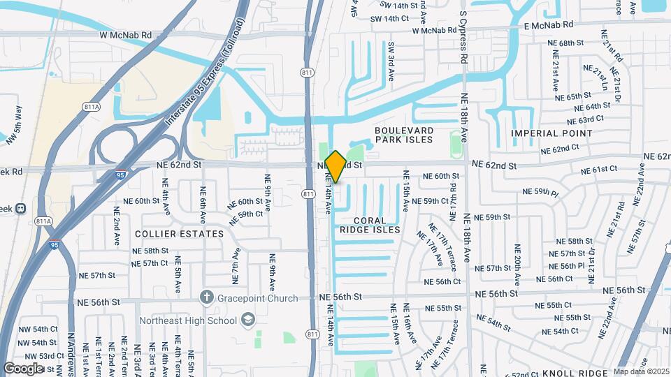 5951 NE 14th Ln, Unit 108N Mapa y Detalles de la Ubicación