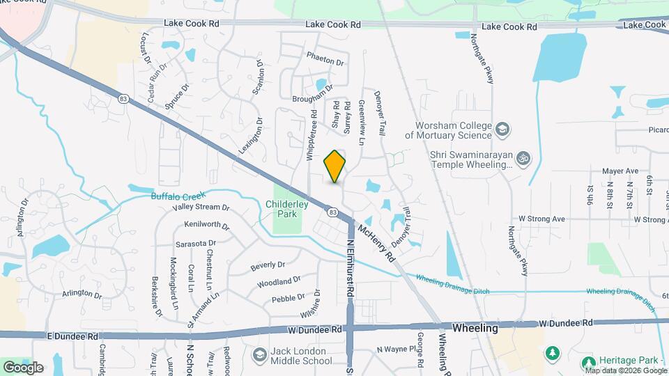 841 Oxford Pl Map and Location Details