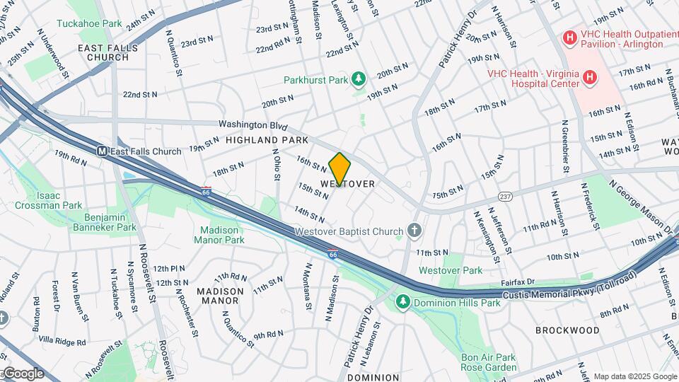 1515 N McKinley Rd, Unit Separate private Apt Map and Location Details