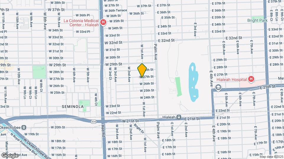 2674 W 1st Ave Map and Location Details