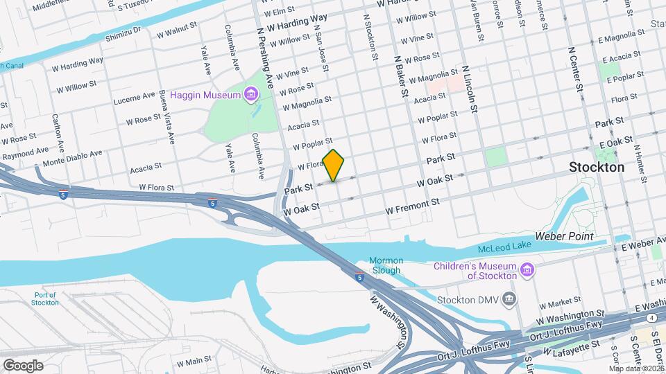 635 Argonaut St Map and Location Details