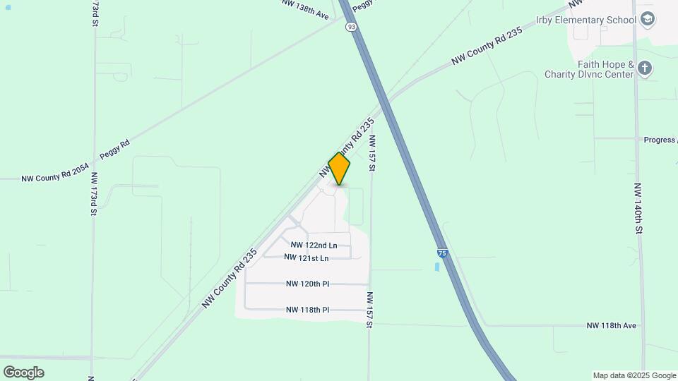 12639 NW 159th Way Map and Location Details