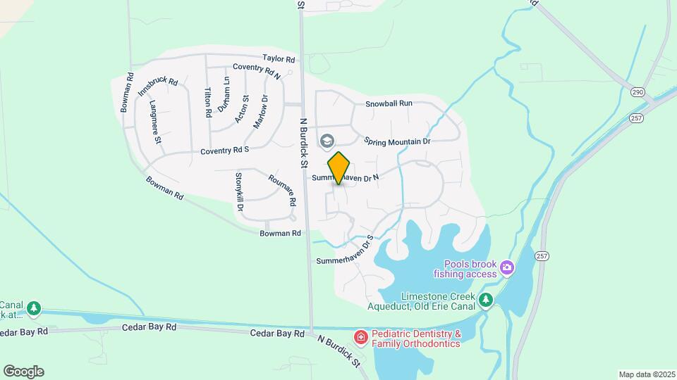461 Summerhaven Dr N Map and Location Details