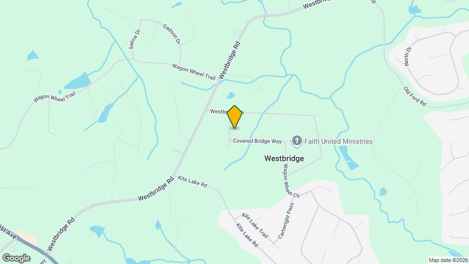 807 Oak Bridge Ln Map and Location Details