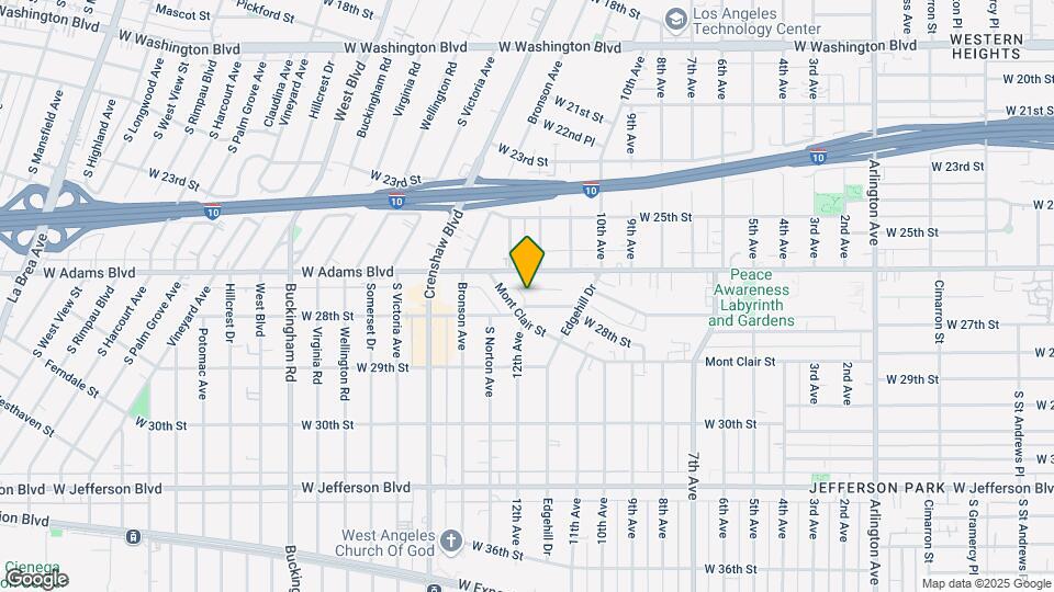 4057 W 28th St Map and Location Details