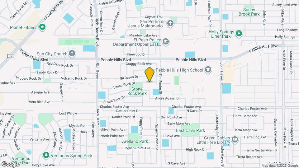 14272 Lasso Rock Dr Map and Location Details