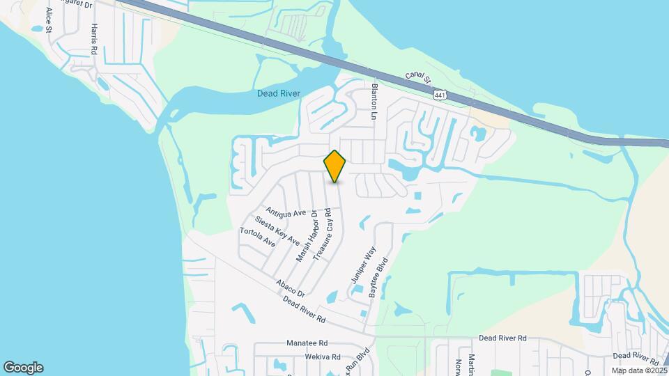 4480 Abaco Dr Map and Location Details