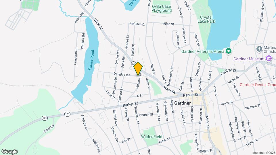 25 Coleman St Map and Location Details