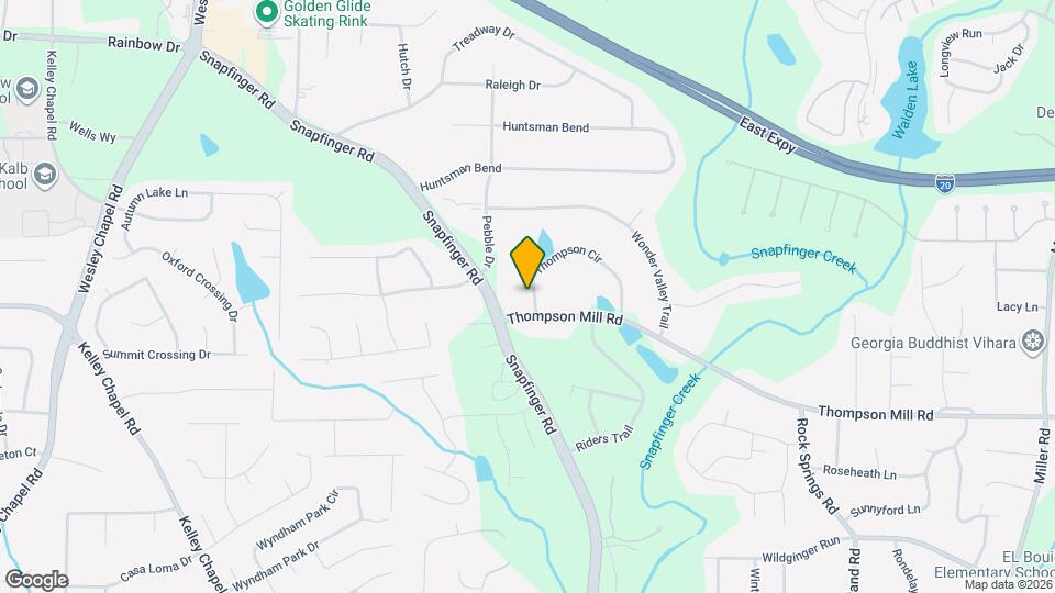 4454 Thompson Mill Rd Mapa y Detalles de la Ubicación