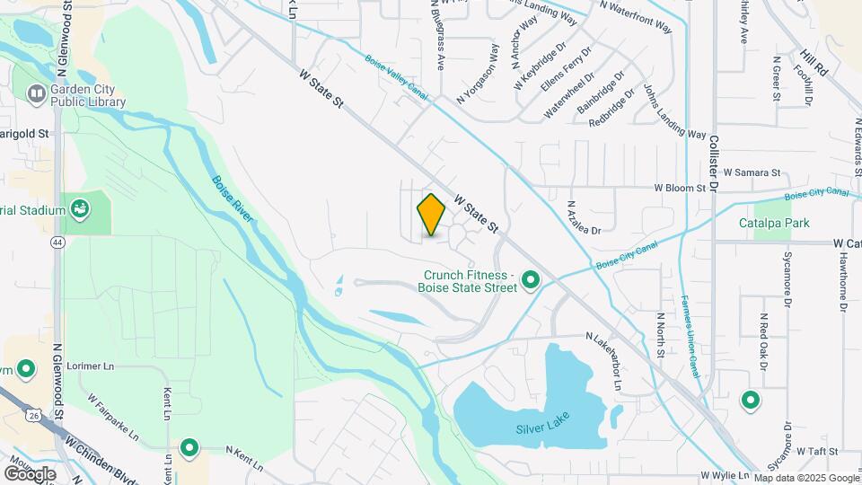 3812 N Bayou Ln Map and Location Details