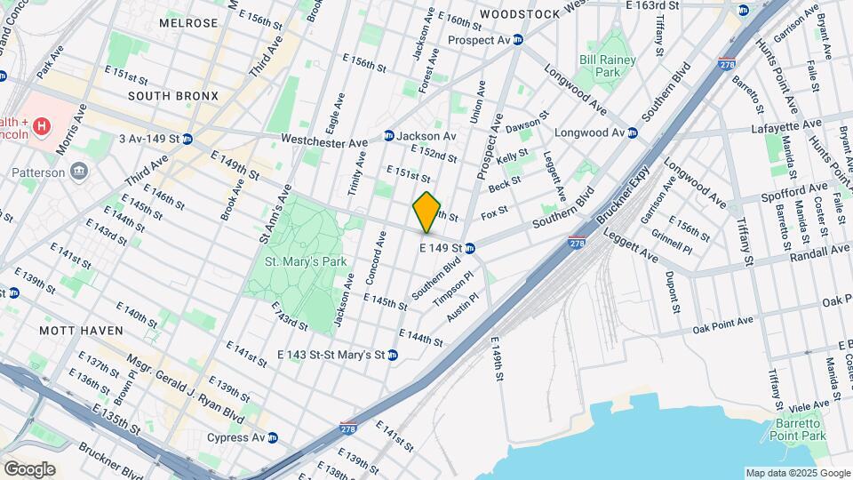 532 Tinton Ave Mapa y Detalles de la Ubicación