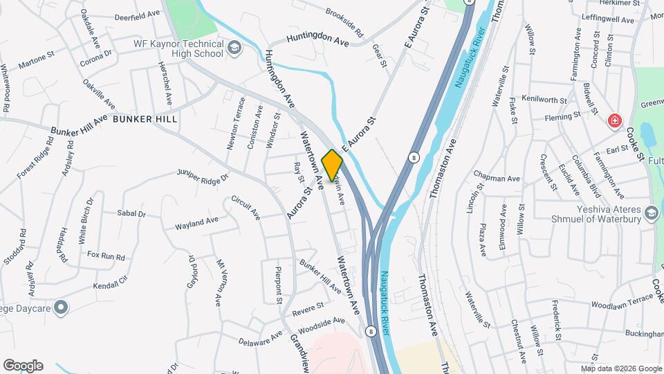 652 Watertown Ave Map and Location Details