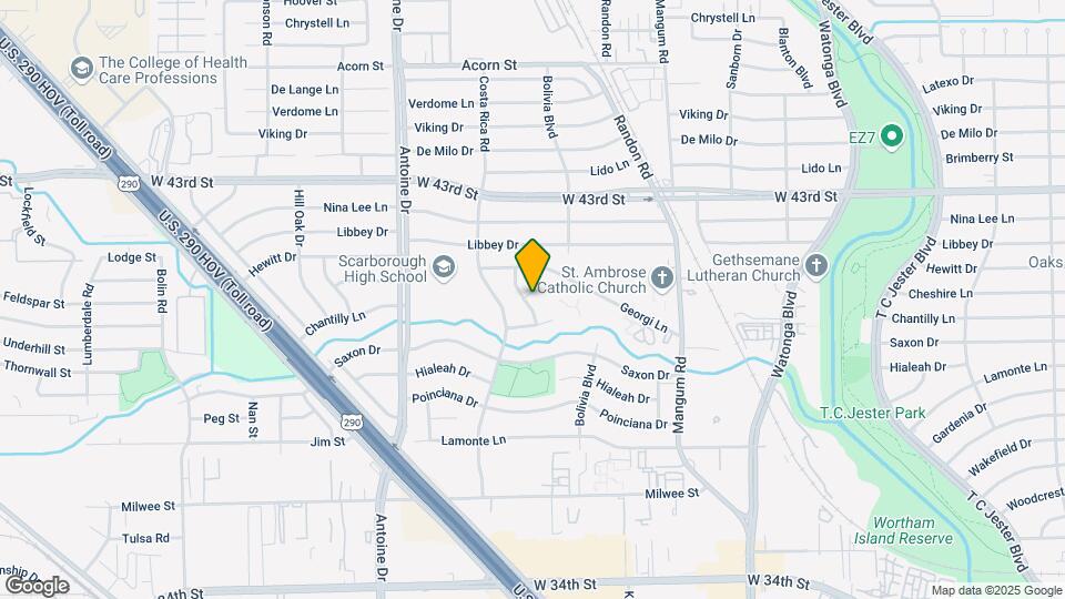 4118 Donna Lynn Dr Map and Location Details